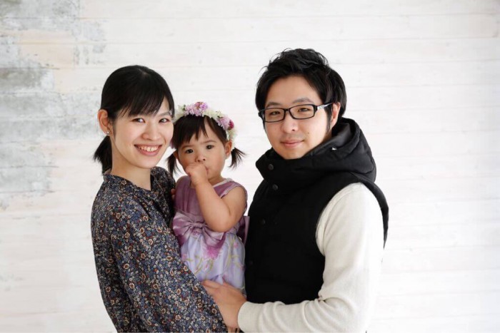 ご夫婦と娘さん