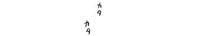 カタカタの文字