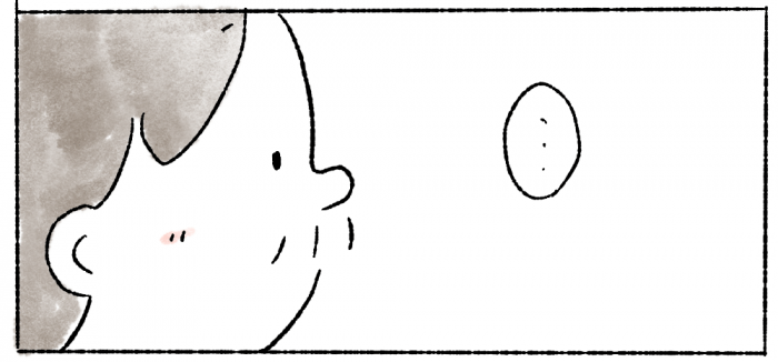 男性の横顔イラスト