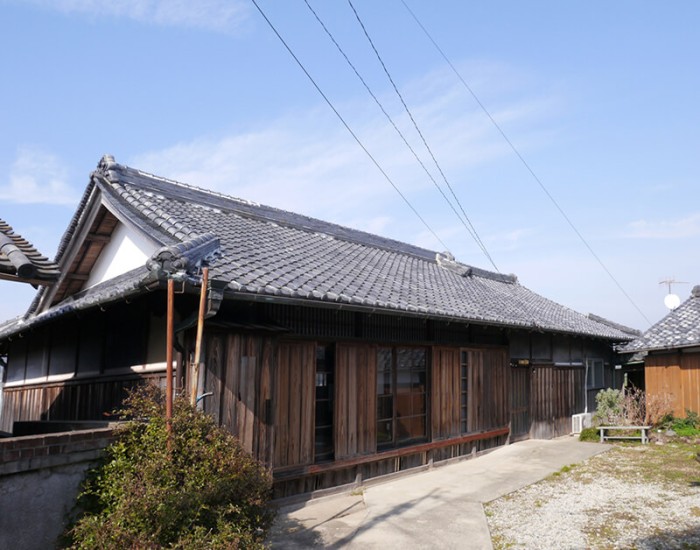 築古の戸建住宅の外観