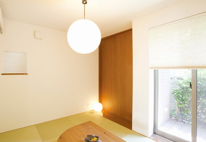 和モダンテイストを取り入れた住空間