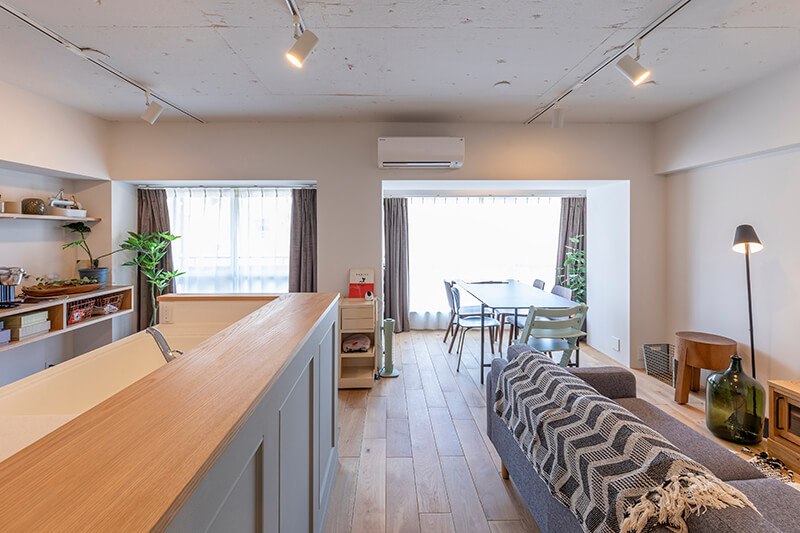 北欧インテリアの部屋