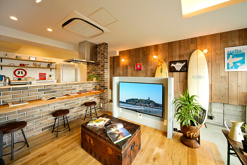 西海岸風の部屋