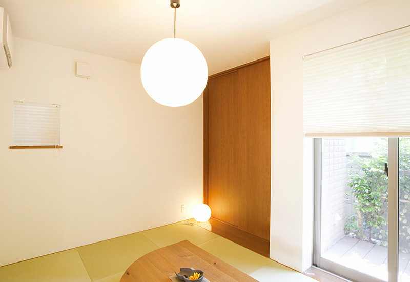 和モダンな部屋