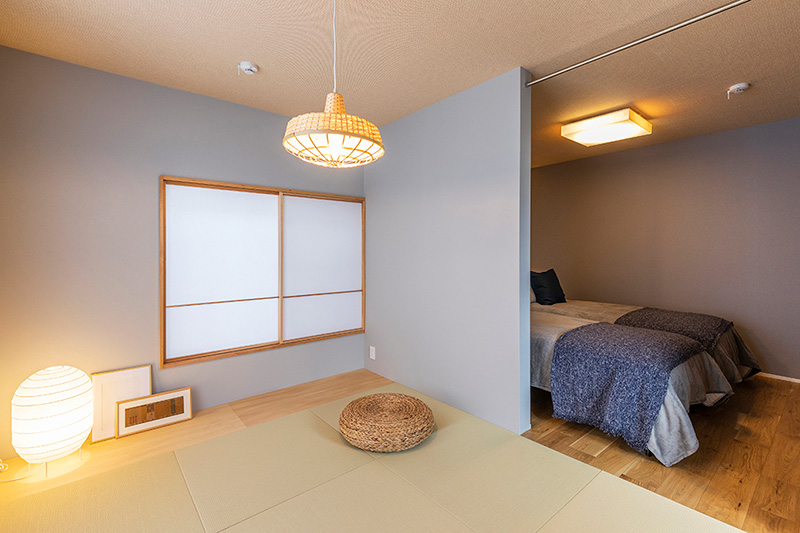 和モダンの部屋