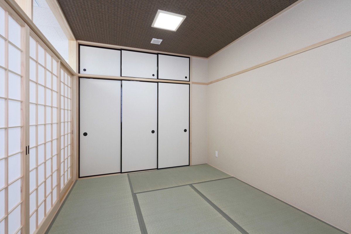 和室の押し入れ