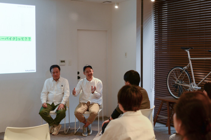 tokyobike 代表取締役 金井一郎さん（写真左）、見城ダビデさん（写真右）