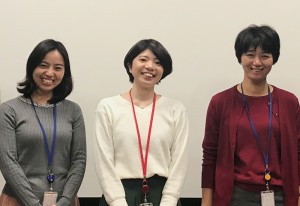 エプソン販売の尾関さん、岡本さん、お客様のHさん