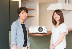 エプソン販売の尾関さんと岡本さん