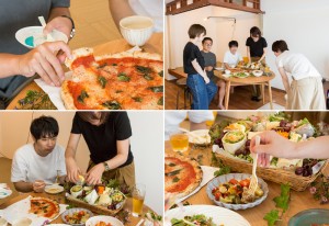 Hさん邸でのホームパーティの画像4カット