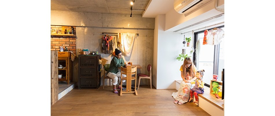 足場板でつくる60年代アメリカ風のハンバーガー屋さん | 東京都小平市