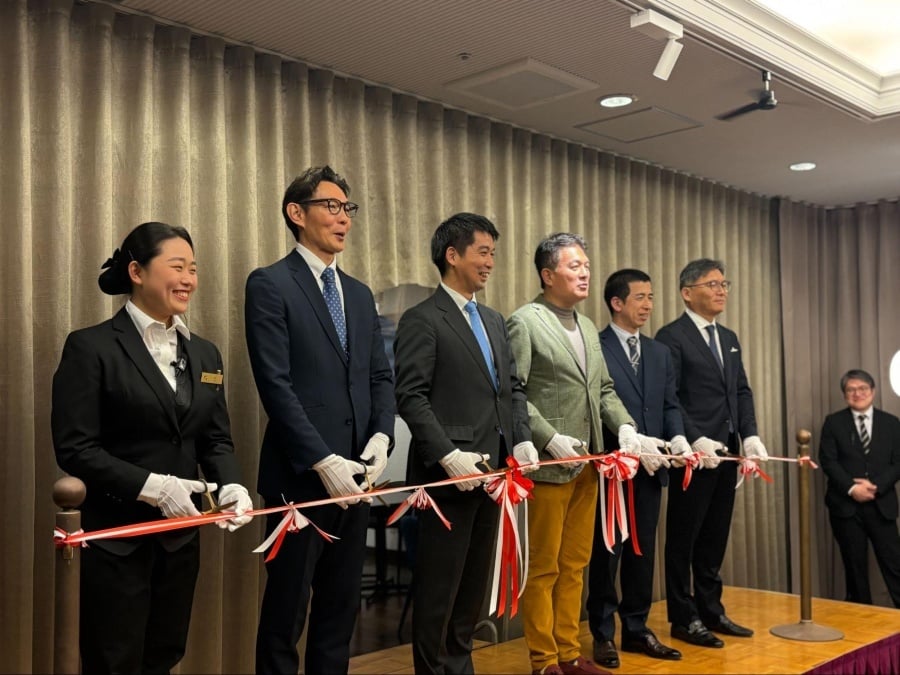 レセプションの様子