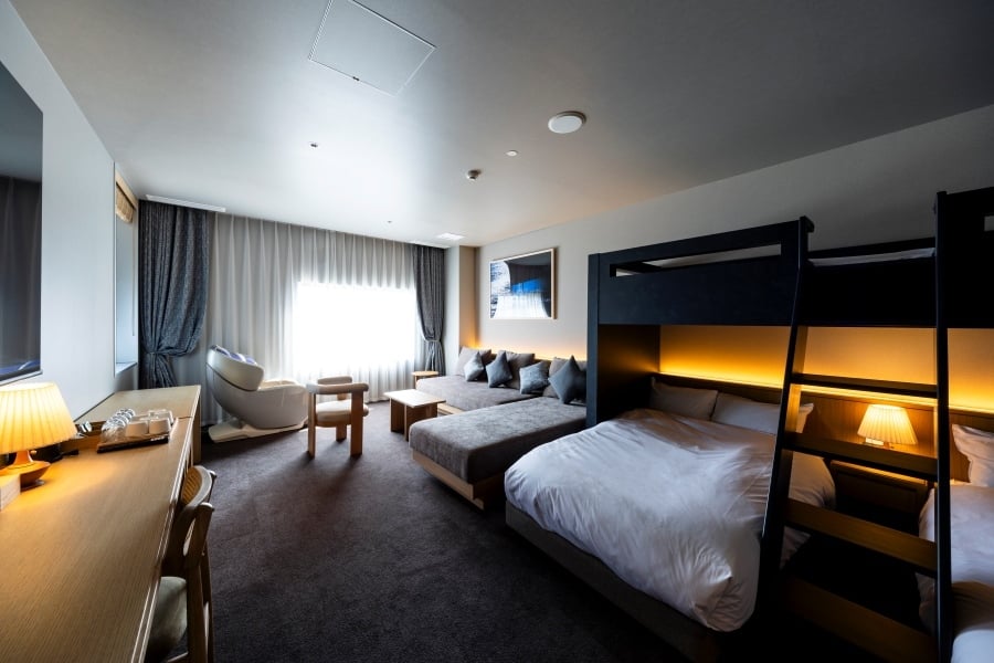 大洗パークホテル客室(2-1)  ©Anna Nagai