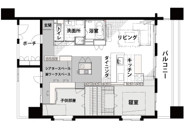 after間取り