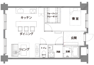 after間取り