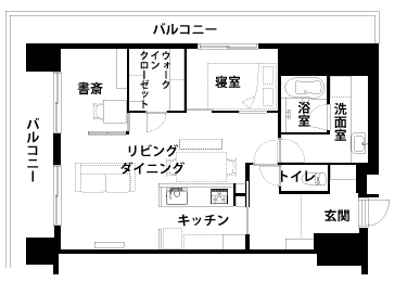 after間取り