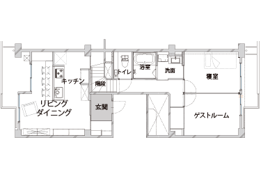 after間取り