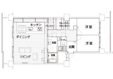 after間取り