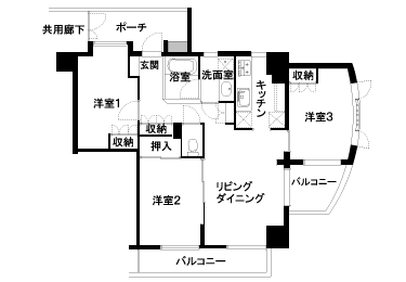 before間取り