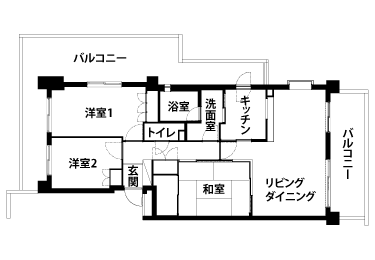 before間取り