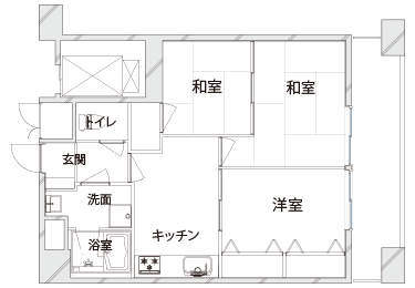 before間取り