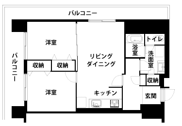 before間取り